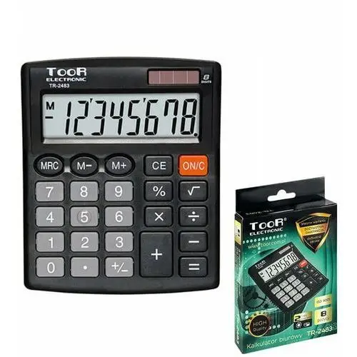 Kalkulator biurowy toor tr-2483 8-pozycji Grand