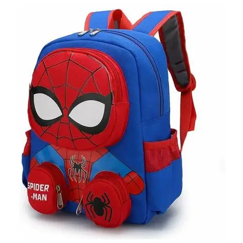 Plecak SPIDERMAN Dziecięcy Szkolny Niebieski