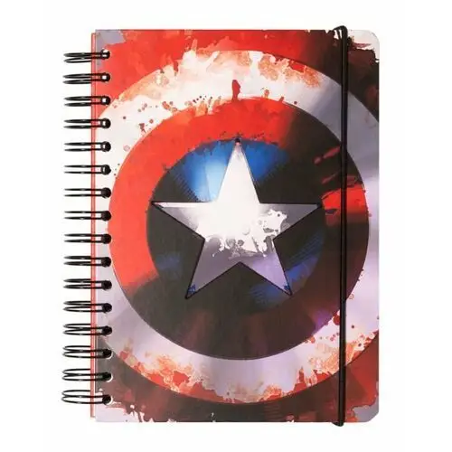 Marvel captain america - notes a5 14,8x21 cm Grupo erik