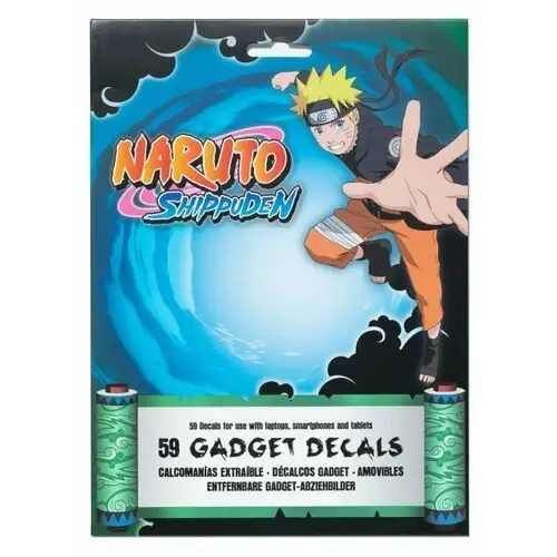 Naklejki na urządzenia Naruto (59 szt.)