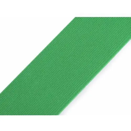 Guma płaska kolor 50 mm (1 mb) 4859 Zielona