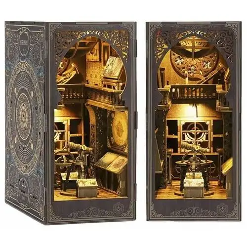 Habarri Miniaturowy domek book nook - portal astronomiczny