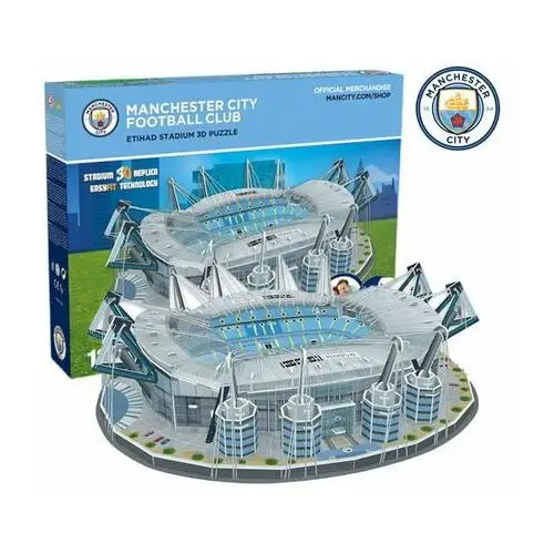 Habarri Stadion piłkarski etihad manchester city fc puzzle 3d model klubowy oficjalny z licencją