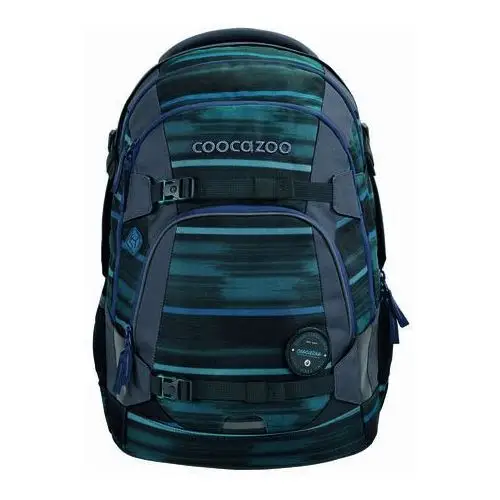 Plecak szkolny dla chłopca i dziewczynki niebieski Coocazoo czterokomorowy