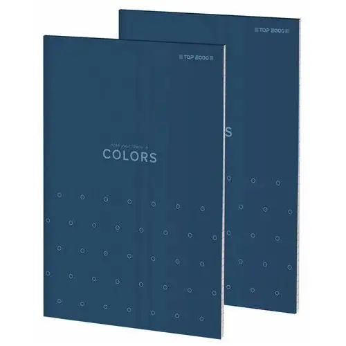 Hamelin , blok notatnikowy a5 top 2000 colors, 100 kartek w kratkę
