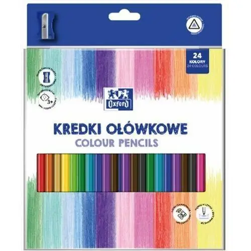 OXFORD REGULAR, Kredki ołówkowe, 24 kolory