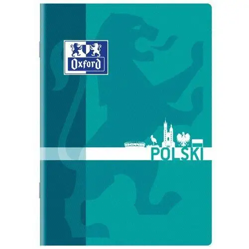 Zeszyt OXFORD A5 Polski 60 kartek 90G L9M7. Mix kolorów - Oxford
