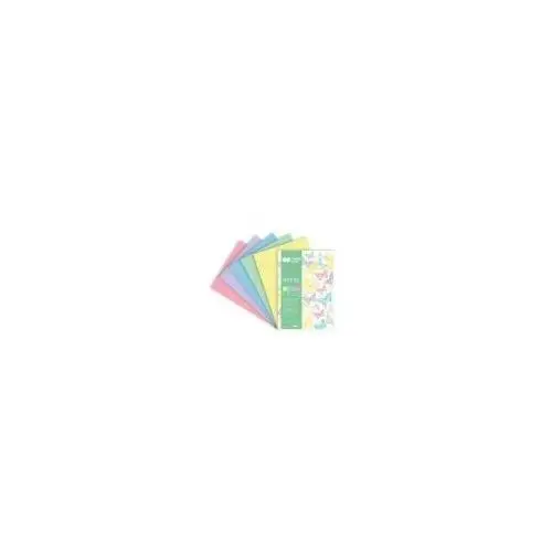 Happy color blok deco spring, 5 kolorów, a4, 170g, 20 arkuszy 170 g 20 kartek