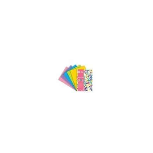 Blok deco summer, 5 kolorów, a4, 170g, 20 arkuszy 170 g 20 kartek Happy color