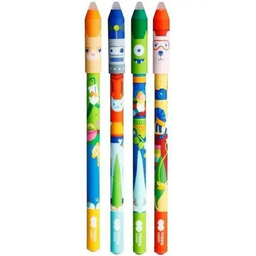 Happy color Długopis usuwalny cool gang 0.5mm nieb. (12szt)