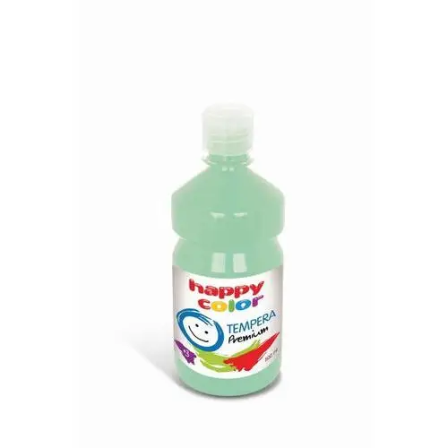 Farba tempera 500 ml Happy Color miętowa pastelowa