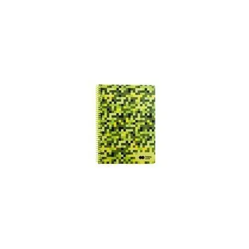 Happy color Kołonotatnik pixi green, a4, 80g, 80 kartek w kratkę