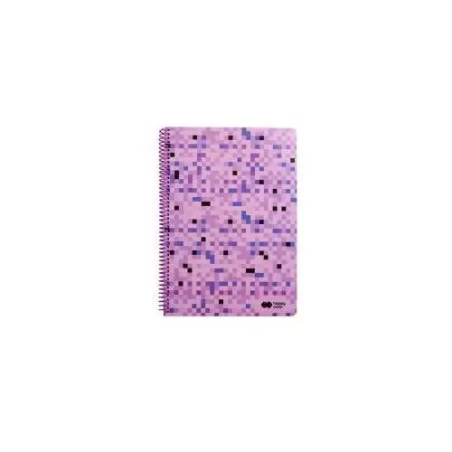 Happy color kołonotatnik pixi violet, b5, 80g, 80 kartek w kratkę kratka 80 kartek