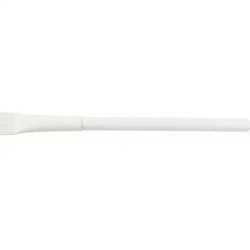 Długopis Eco z Kartonu Recyklingowego - Kolor Biały - Wymiary: Ø0,8 x 13,9 cm