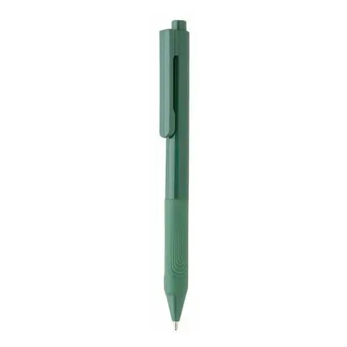 Długopis Premium Zielony z Poliwęglanu i Silikonu, 14,3 cm x ø 1,1 cm, kolor zielony