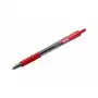 Długopis żelowy Smoothy 0,7mm czerwony HERLITZ - czerwony, kolor czerwony Sklep