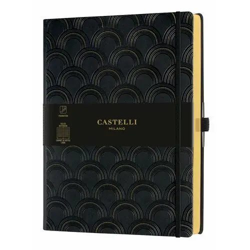 Notes Castelli Deco Gold 25X19 Linia