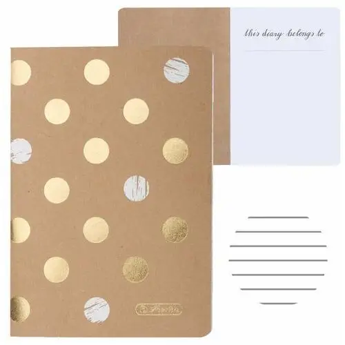 Notes w linie, A6, MyBook, Pure Glam