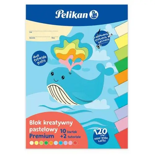 Pelikan, Blok kreatywny pastelowy A4 premium