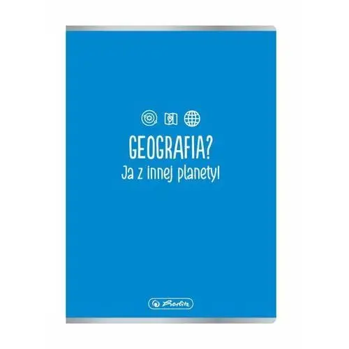 Herlitz Zeszyt a5 60k kratka geografia soft touch - geografia