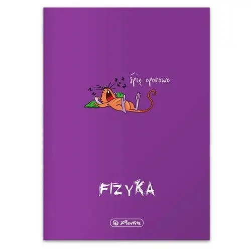 Herlitz, Zeszyt, Fizyka, A5, 60 k Eco PP Fsc