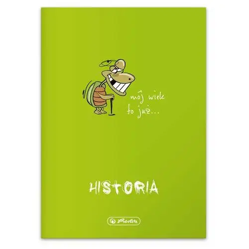 Herlitz , zeszyt, historia, a5, 60 k eco pp fsc