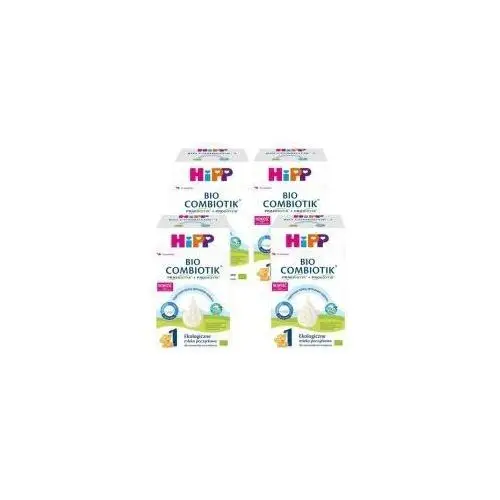 Hipp 1 Bio Combiotik mleko początkowe, dla niemowląt od urodzenia Zgrzewka 4 x 550 g Bio