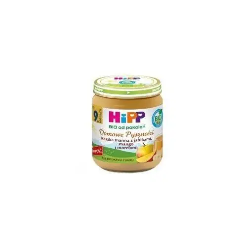 Hipp Domowe Pyszności Kaszka manna z jabłkami mango i morelami po 9. miesiącu 200 g Bio