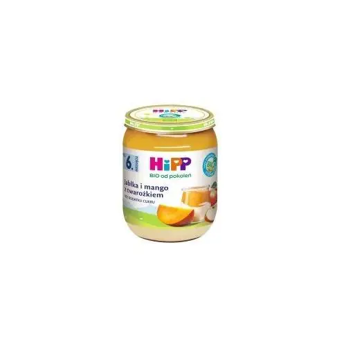 Jabłka i mango z twarożkiem po 6. miesiącu 160 g bio Hipp