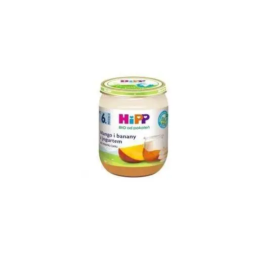Hipp mango i banany z jogurtem po 6. miesiącu zestaw 3 x 160 g bio