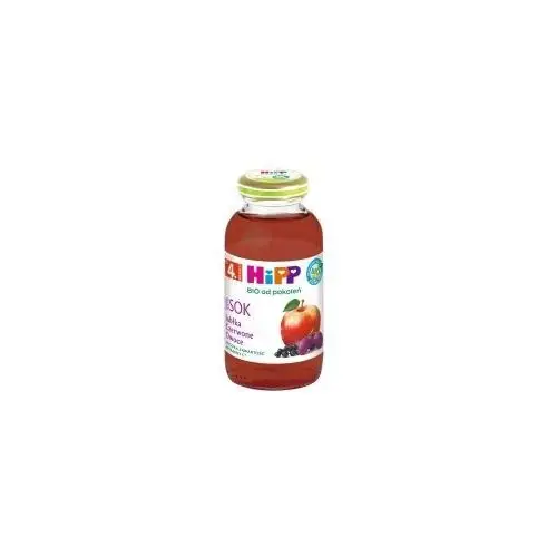 Hipp sok 100% jabłka czerwone owoce po 4. miesiącu 200 ml bio