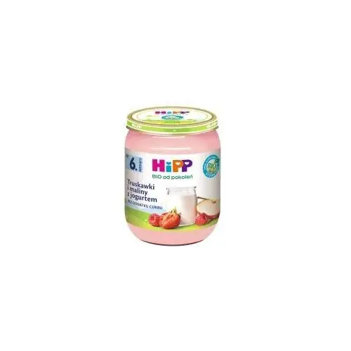 Truskawki i maliny z jogurtem po 6. miesiącu 160 g bio Hipp