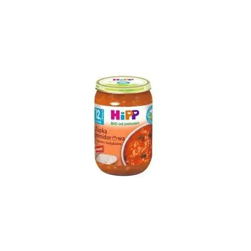 Hipp Zupka pomidorowa z ryżem i indykiem po 12. miesiącu 250 g Bio