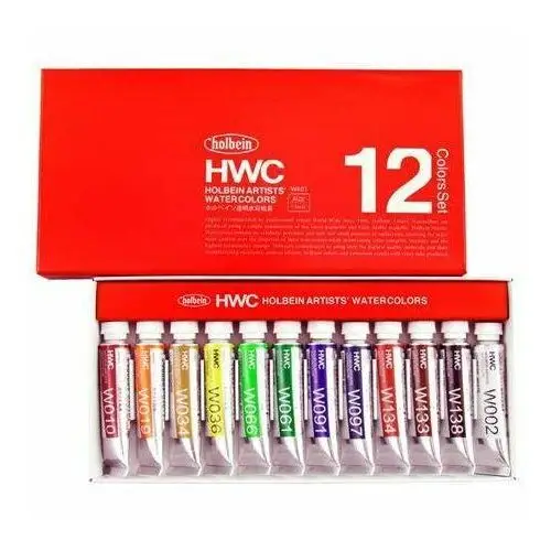 Zestaw farb hwc watercolors artists 12k 15ml w440 Holbein