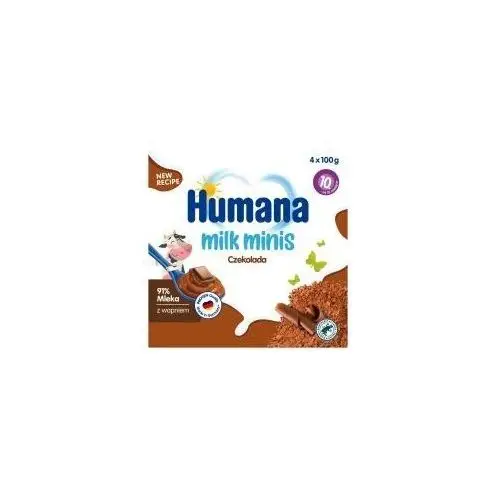 Humana milk minis budyń czekoladowy po 10. miesiącu 400 g