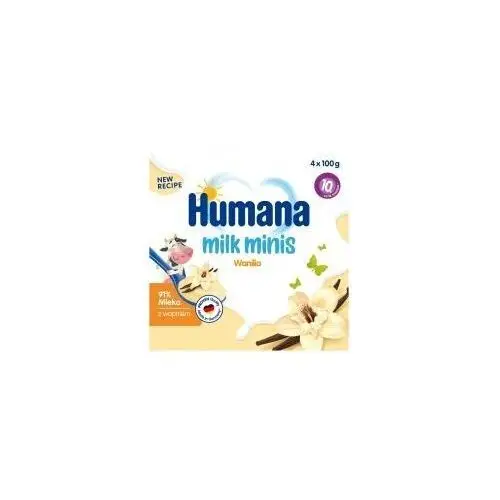 Humana Milk Minis Budyń waniliowy po 10. miesiącu 400 g