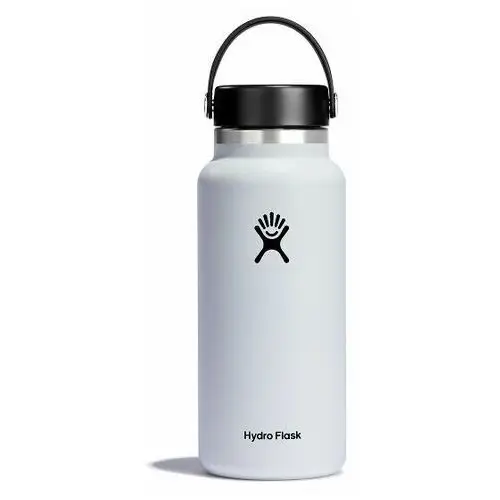 Hydro flask butelka do picia hydration wide flex cap 946 ml white
