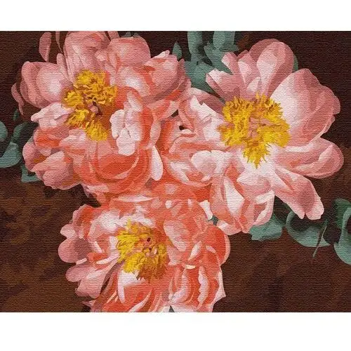 Ideyka Malowanie po numerach obraz prezent piwonie kwiaty