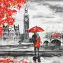 Malowanie po numerach. 'Ulicami Londynu' 50х50cm Sklep
