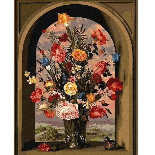 Ideyka Zestaw do malowania po numerach. 'kompozycja kwiatowa ©ambrosius bosschaert de oude' 40х50cm, kho2075