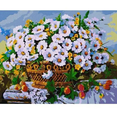 Ideyka Zestaw do malowania po numerach. letnie kwiaty ©ołeksandr zakusiłow 40x50 cm, kho3118