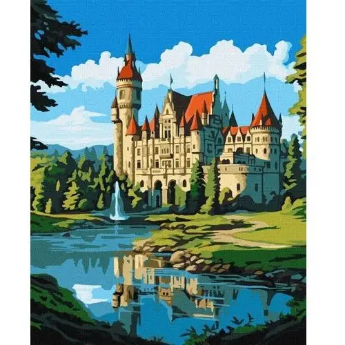 Ideyka Zestaw do malowania po numerach. 'magiczny zamek ©art_selena_ua' 40х50cm, kho6334