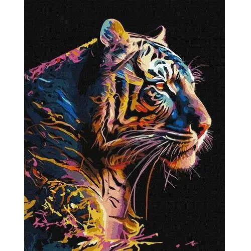 Zestaw do malowania po numerach. 'Piękne zwierzę z farbami metalicznymi extra ©art_selena_ua' 40х50cm KHO6520