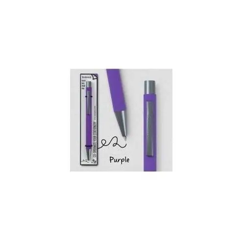 Długopis bookaroo purple czarny If