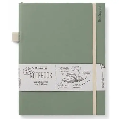 IF, notatnik bookaroo journal duży zielony