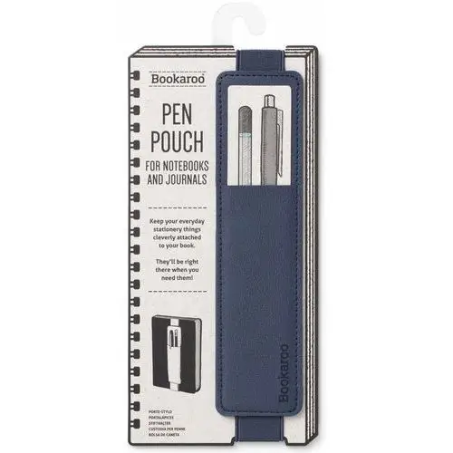 IF, uchwyt na długopis granatowy bookaroo pen pouch