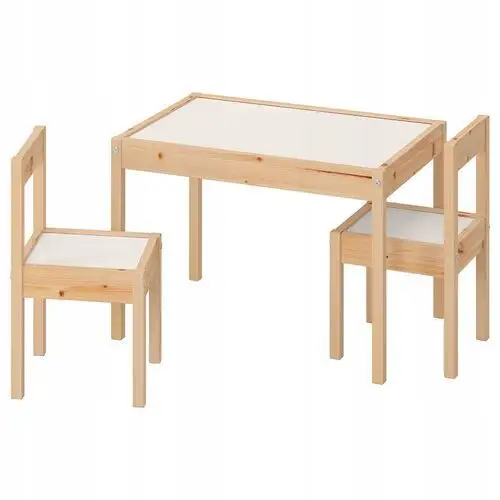 Ikea Latt stolik 2 krzesła, zestaw dziecięcy