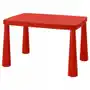 Ikea mammut Stolik dziecięcy czerwony 77x55 cm Sklep