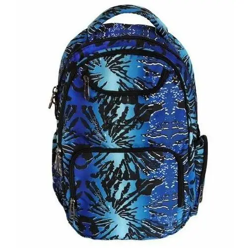 Plecak szkolny dla chłopca i dziewczynki niebieski dwukomorowy Incood
