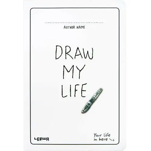 Incood Szkicownik, dziennik, bullet journal draw my life, a5 96 kartek